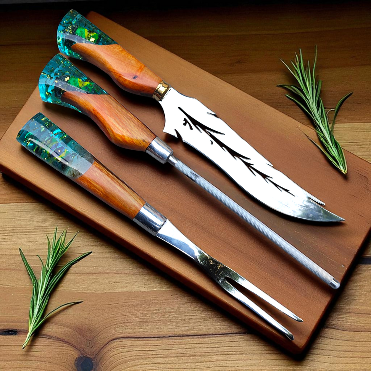 Kit Churrasqueiro pluma