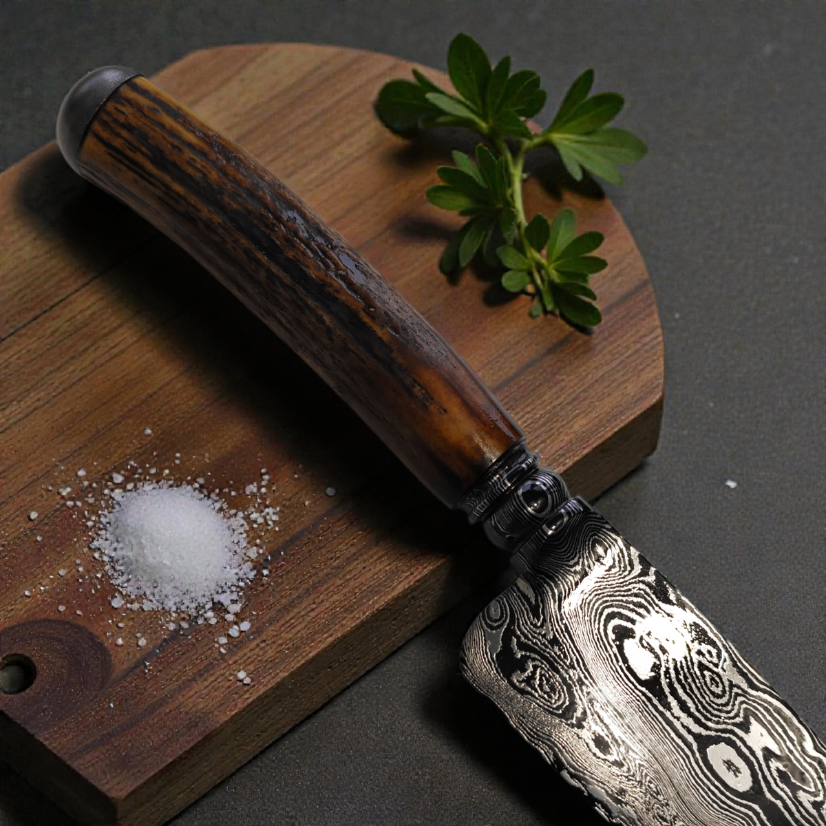 Aço Damasco – Edição Colecionador – Padrão Aleatório – 9 Lâmina