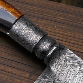 Aço Damasco – Edição Colecionador – Padrão turco – 9 Lâmina