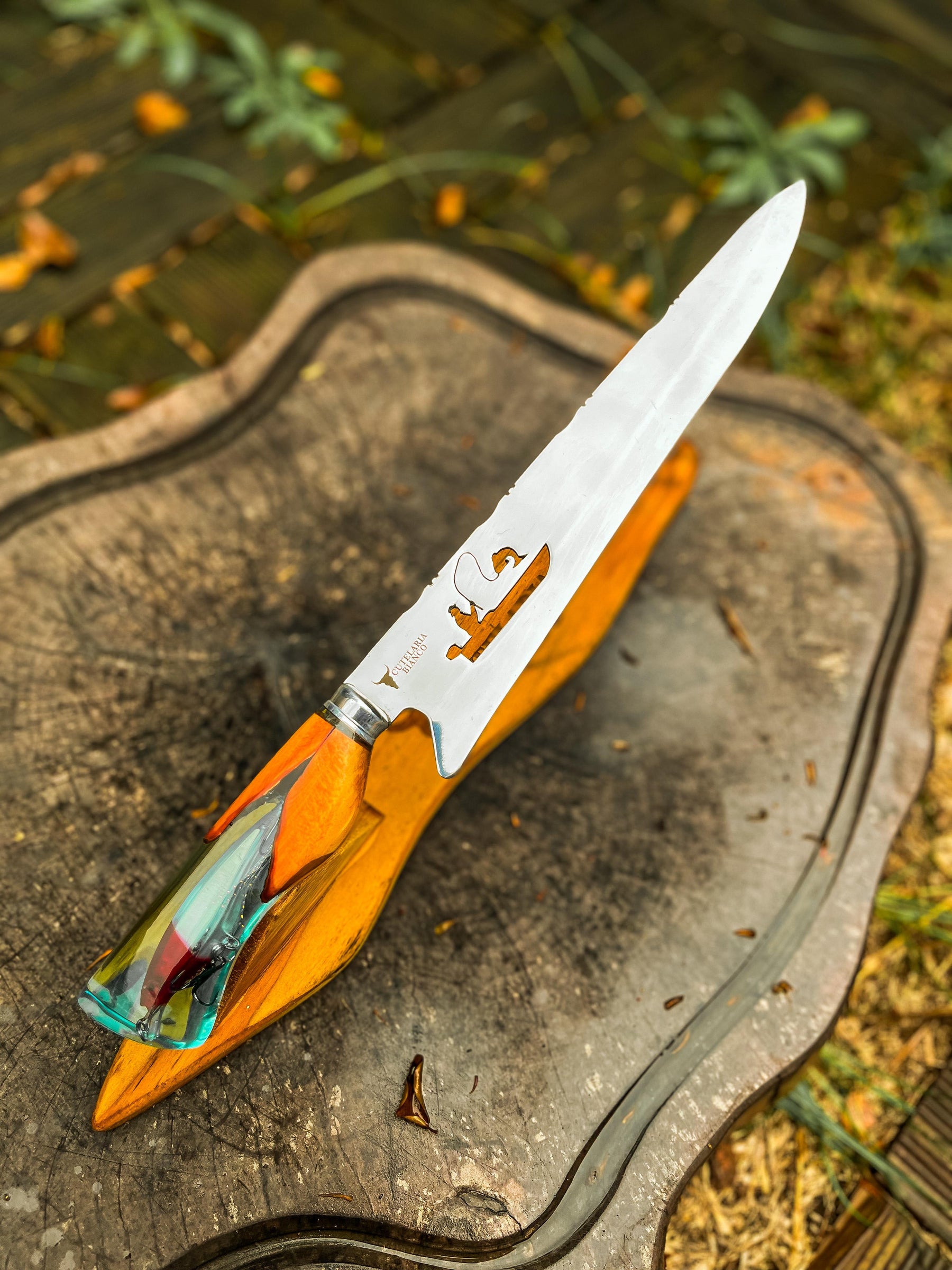 Faca Artesanal Pescador Premium