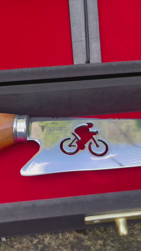 Faca Artesanal Modelo Bike